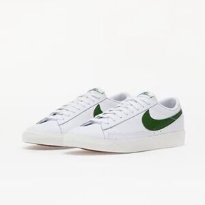 NWOT Nike Blazer Low White Forest Green